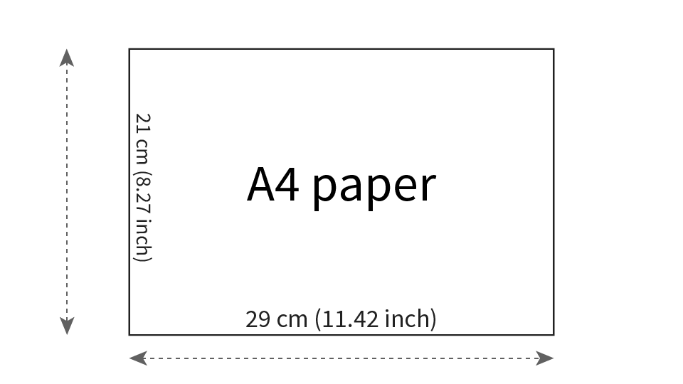 Half A4 Paper Size